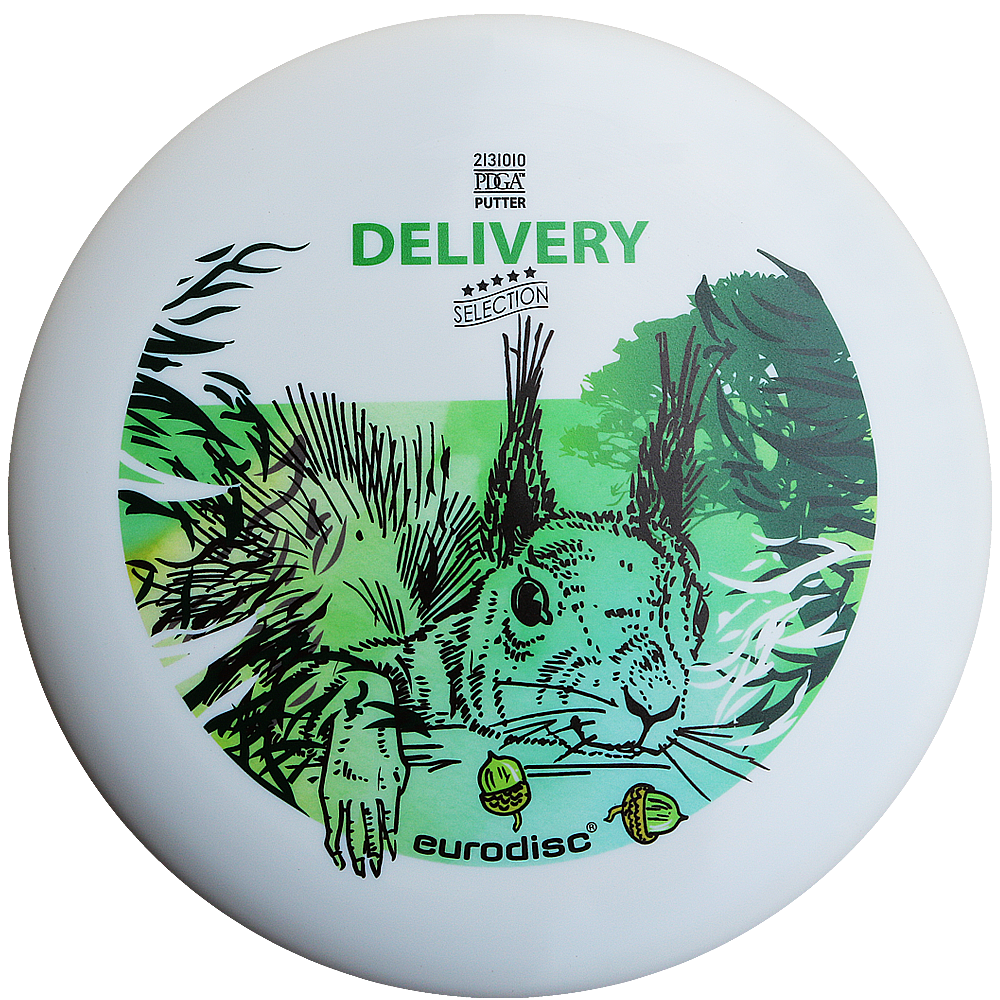 eurodisc® 168g, Discgolf Putter, Delivery, Selection, SQUIRREL